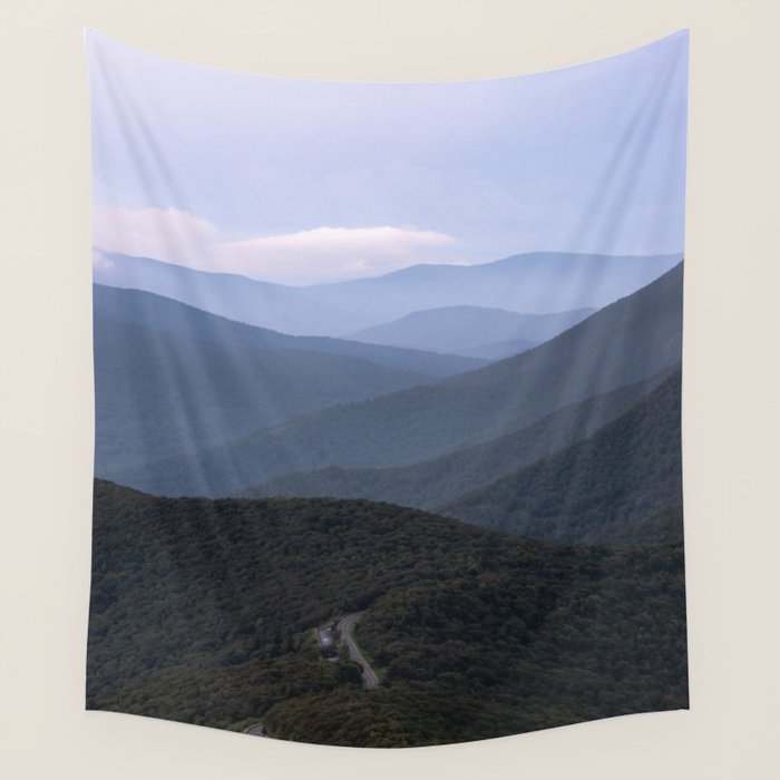 Blue Ridge Parkway IV - Shenandoah National Park Wall Tapestry Gallery Image 4
