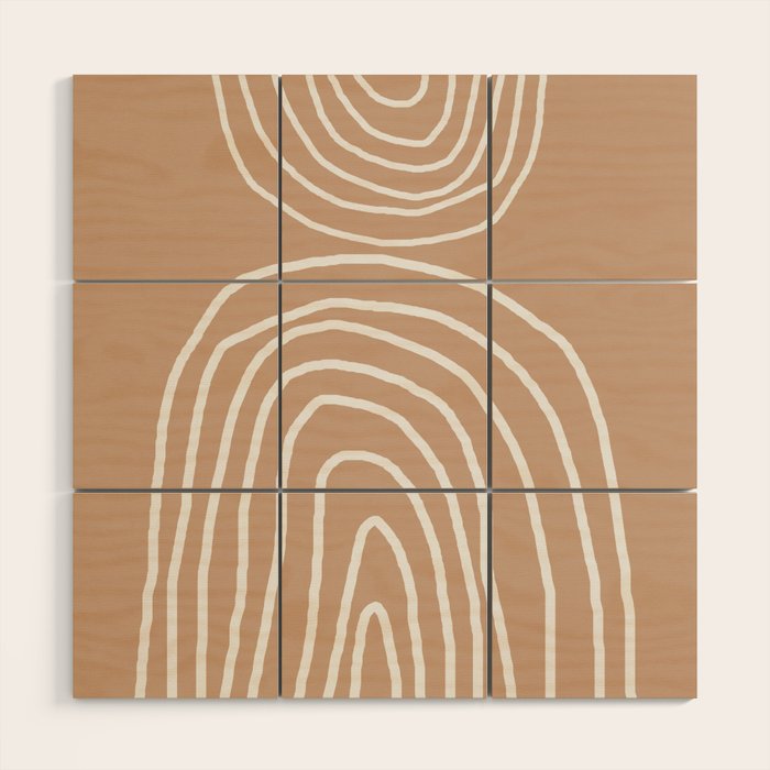 Abstract Rainbow, Wood Wall Art Gallery Image 1