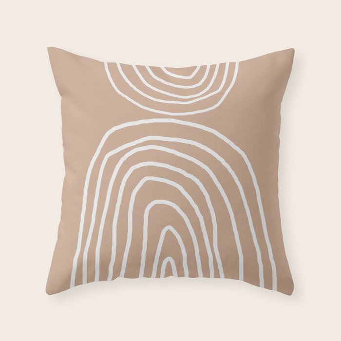 Abstract Rainbow, Throw Pillow Gallery Image 1