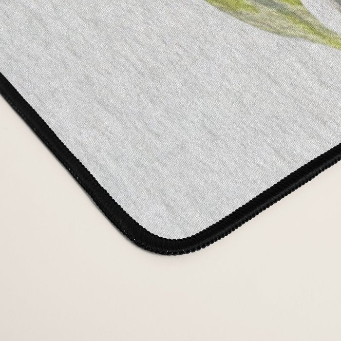 Olive Branch Watercolor  Desk Mat Gallery Image 4
