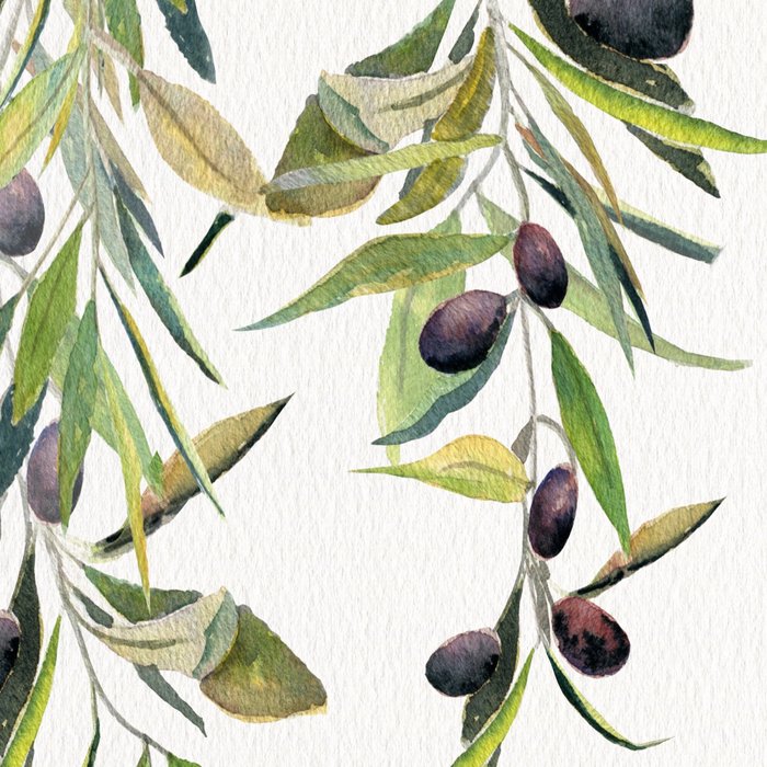 Olive Branch Watercolor  Coffee Mug Gallery Image 2