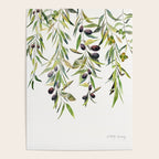 Olive Branch Watercolor  Poster Gallery Image 4