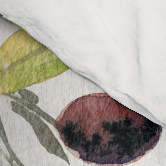Olive Branch Watercolor  Comforter Gallery Image 4