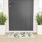 Olive Branch Watercolor  Welcome Mat Gallery Image 3
