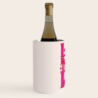 Let The Good Times Roll  - Retro Type in Pink Wine Chiller Gallery Image 2