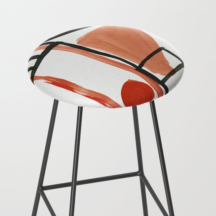 Abstract Face Stool Gallery Image 2