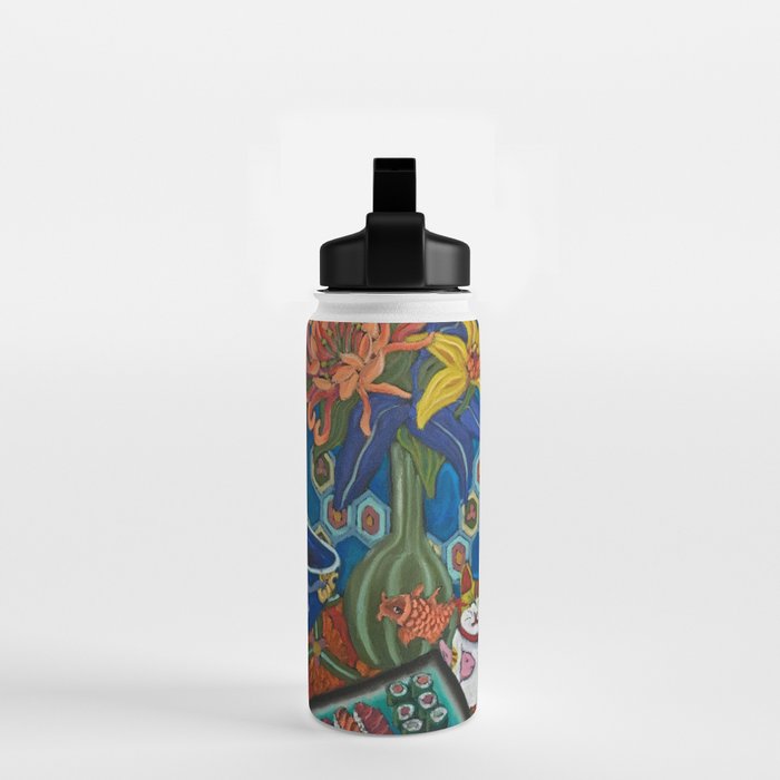 Beckoning Cat Water Bottle Gallery Image 2