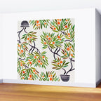 Bonsai Tree - Orange Fruit Wall Mural Gallery Image 2