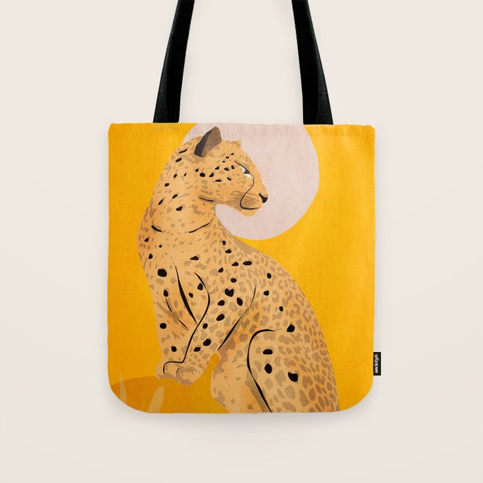 Leopard Tote Bag Gallery Image 1