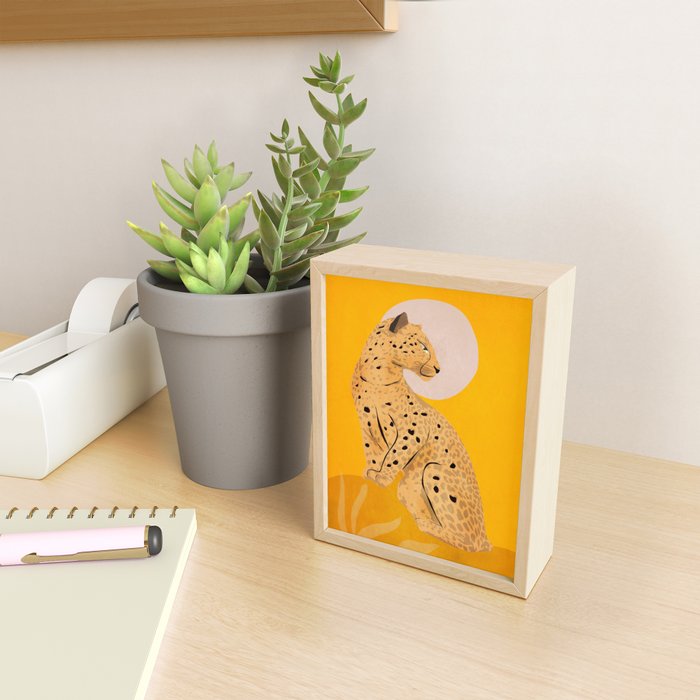 Leopard Mini Art Print Gallery Image 2