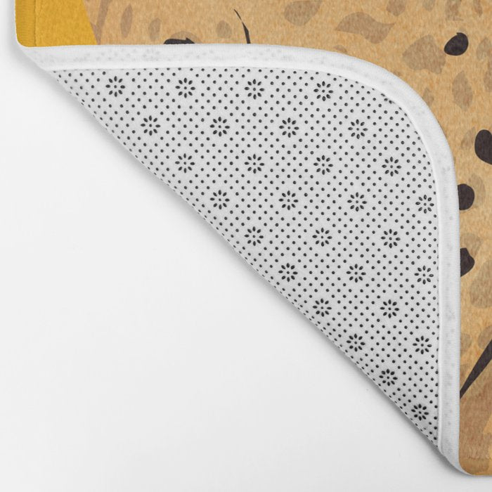 Leopard Bath Mat Gallery Image 2