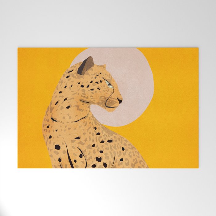 Leopard Welcome Mat Gallery Image 1