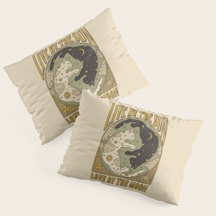 Sun and Moon Pillow Sham Gallery Image 1