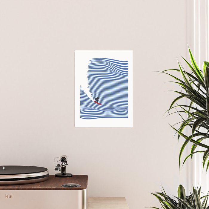 Surfing Jaws Poster Gallery Image 2