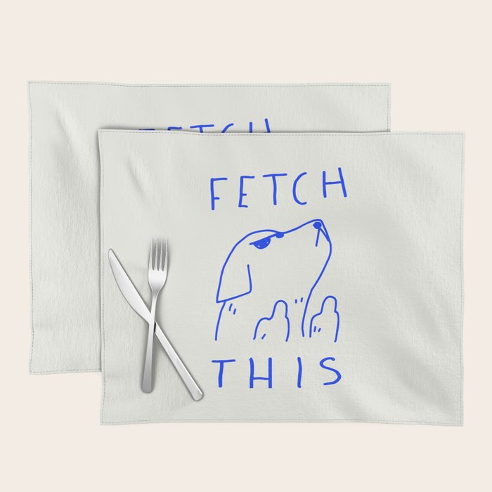 Fetch This Placemat Gallery Image 1