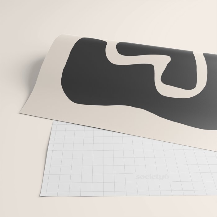 Modern Abstract Shapes 17 Wrapping Paper Gallery Image 2