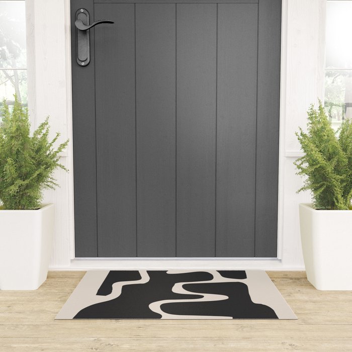 Modern Abstract Shapes 17 Welcome Mat Gallery Image 3