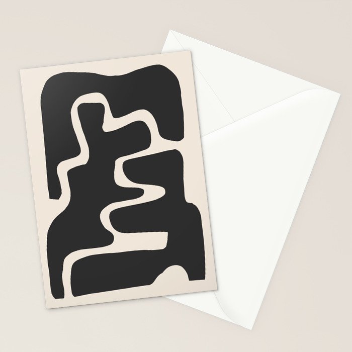 Modern Abstract Shapes 17 Stationery Card Gallery Image 2