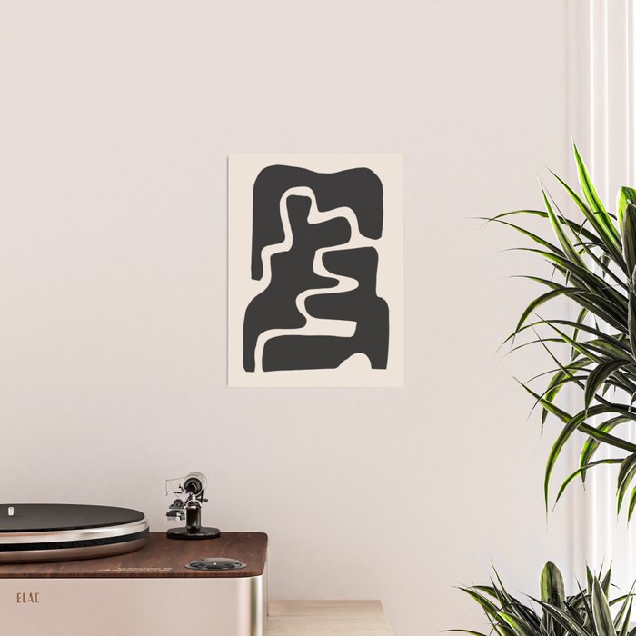 Modern Abstract Shapes 17 Poster Gallery Image 2