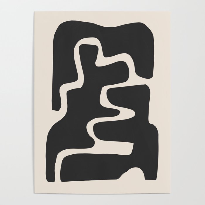 Modern Abstract Shapes 17 Poster Gallery Image 4