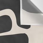 Modern Abstract Shapes 17 Wall Tapestry Gallery Image 3