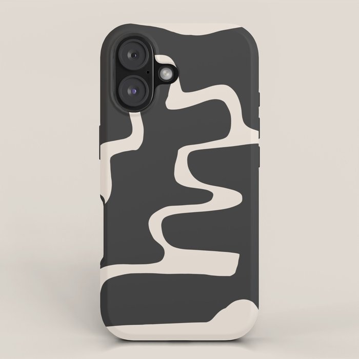 Modern Abstract Shapes 17 iPhone Case Gallery Image 1