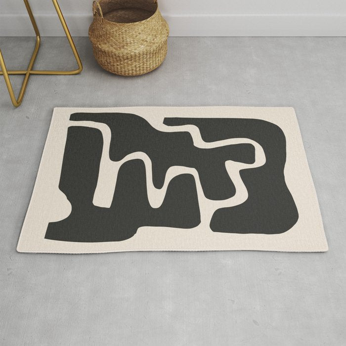 Modern Abstract Shapes 17 Rug Gallery Image 1