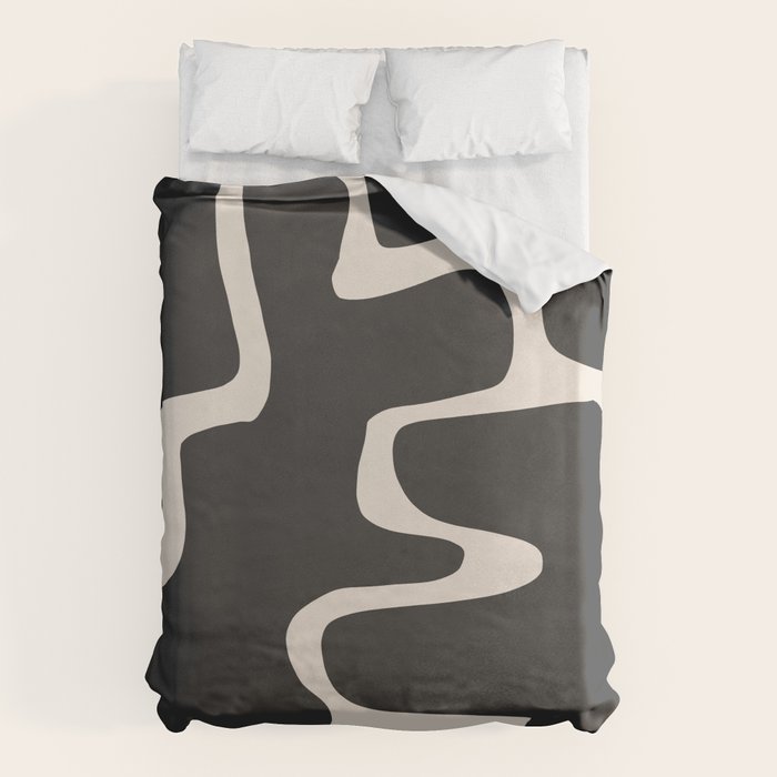 Modern Abstract Shapes 17 Duvet Cover Gallery Image 6