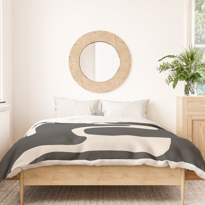 Modern Abstract Shapes 17 Duvet Cover Gallery Image 3