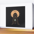 Desert Angel in Peach & Grey Wall Mural Gallery Image 2
