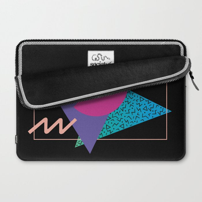 Memphis pattern 39 - 80s / 90s Retro Laptop Sleeve Gallery Image 2