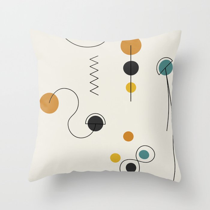 Connections I Throw Pillow Gallery Image 6