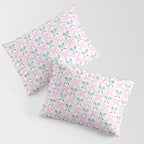 Tennis Trellis Bows in Pink Pillow Sham Gallery Image 3