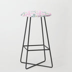 Tennis Trellis Bows in Pink Stool Gallery Image 1