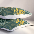 autumn leaves emerald Pillow Sham Gallery Image 3