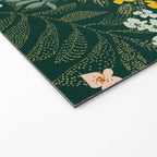 autumn leaves emerald Welcome Mat Gallery Image 2