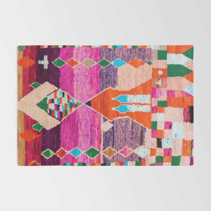 Traditional Oriental Moroccan Berber Rug Design Rug Gallery Image 2