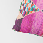 Traditional Oriental Moroccan Berber Rug Design Pillow Sham Gallery Image 4