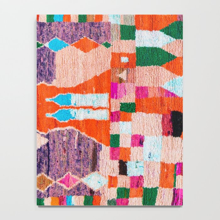 Traditional Oriental Moroccan Berber Rug Design Notebook Gallery Image 4
