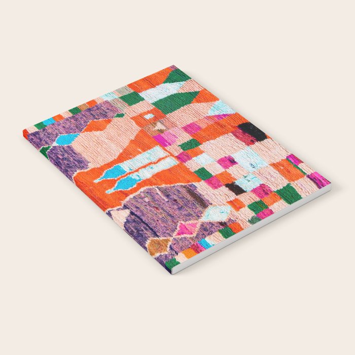 Traditional Oriental Moroccan Berber Rug Design Notebook Gallery Image 1