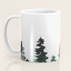 Foggy Pine Trees 2 Coffee Mug Gallery Image 3