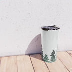Foggy Pine Trees 2 Travel Mug Gallery Image 4