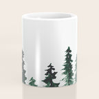Foggy Pine Trees 2 Coffee Mug Gallery Image 4