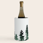Foggy Pine Trees 2 Wine Chiller Gallery Image 1