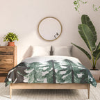 Foggy Pine Trees 2 Comforter Gallery Image 3