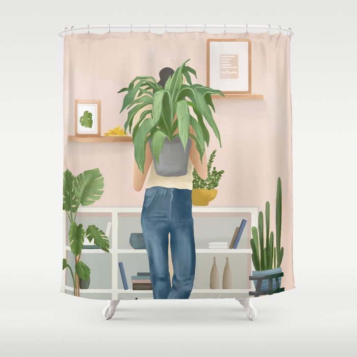 My Little Garden I Shower Curtain Gallery Image 1