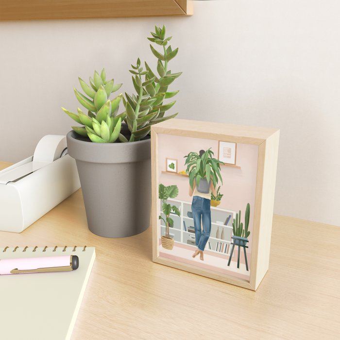 My Little Garden I Mini Art Print Gallery Image 2