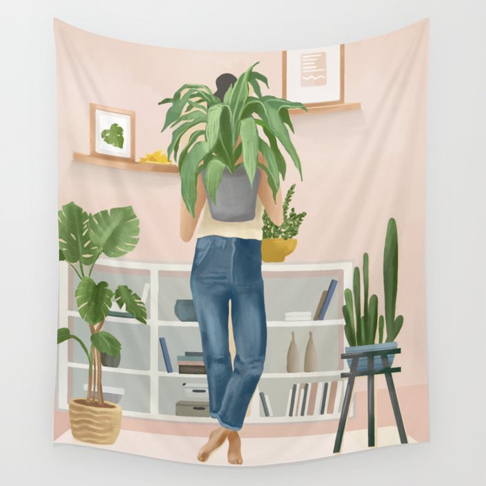 My Little Garden I Wall Tapestry Gallery Image 4