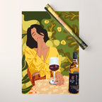 Wine is the answer. What was the question? Wrapping Paper Gallery Image 1