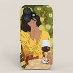 Wine is the answer. What was the question? iPhone Case Gallery Image 1